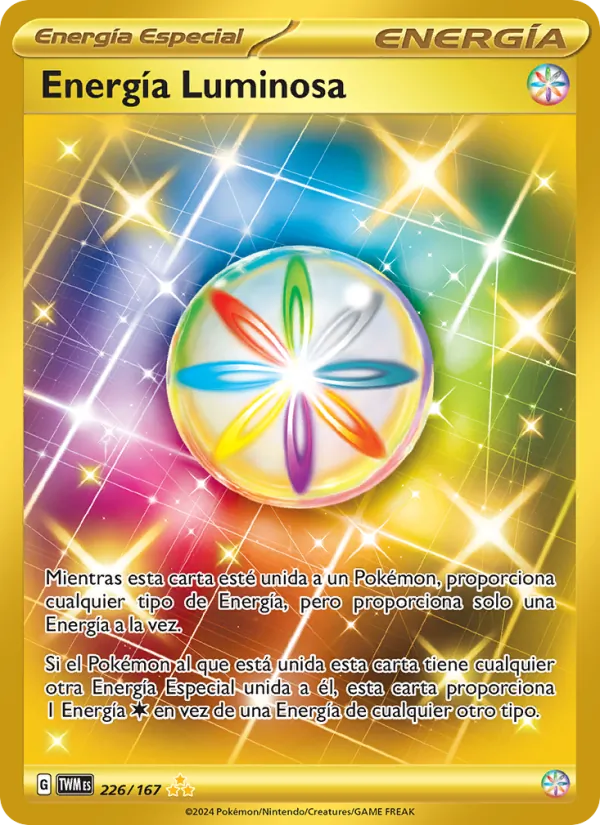 Carta Energía Luminosa de la expansión Mascarada Crepuscular, número 226/167