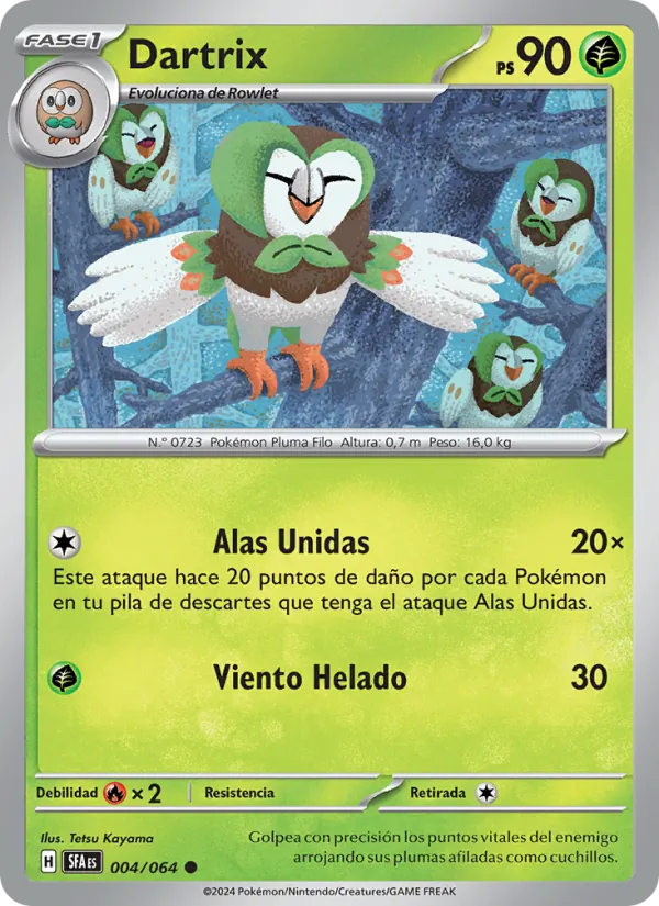 Carta Dartrix de la expansión Fabula Sombría, número 004/64