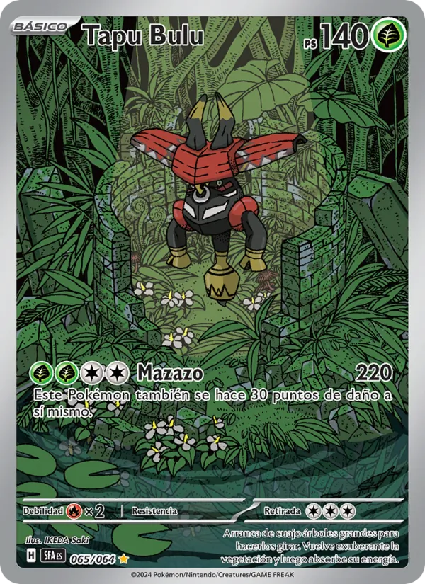 Carta Tapu Bulu de la expansión Fabula Sombría, número 065/64