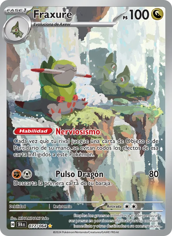 Carta Fraxure de la expansión Fabula Sombría, número 077/64