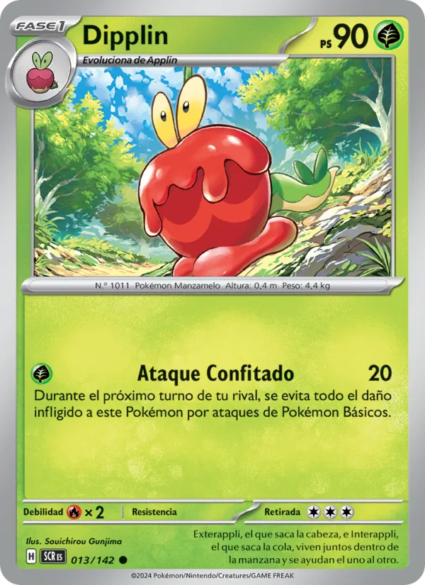 Carta Dipplin de la expansión Corona Astral, número 013/142