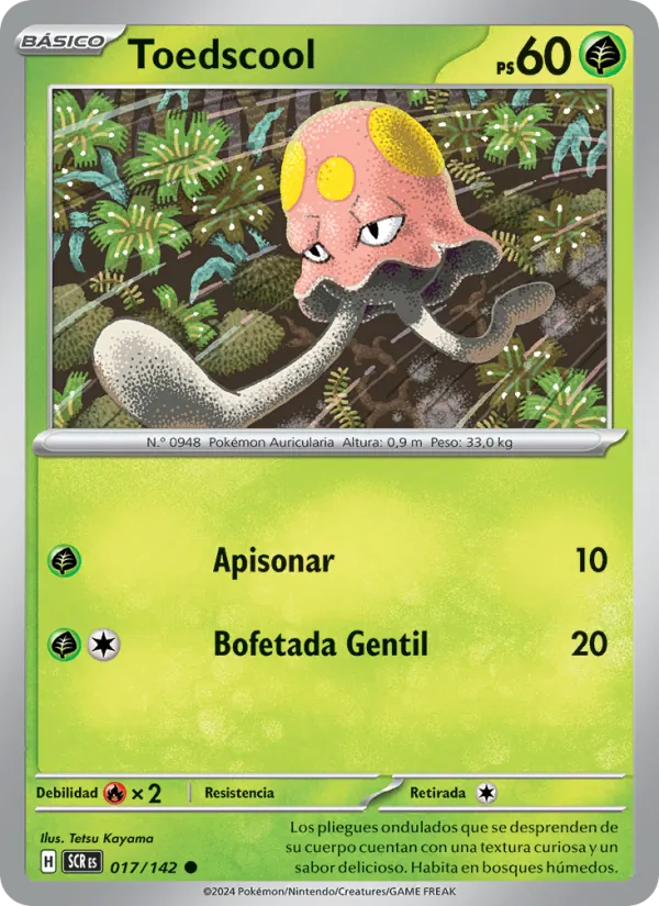 Carta Toedscool de la expansión Corona Astral, número 017/142