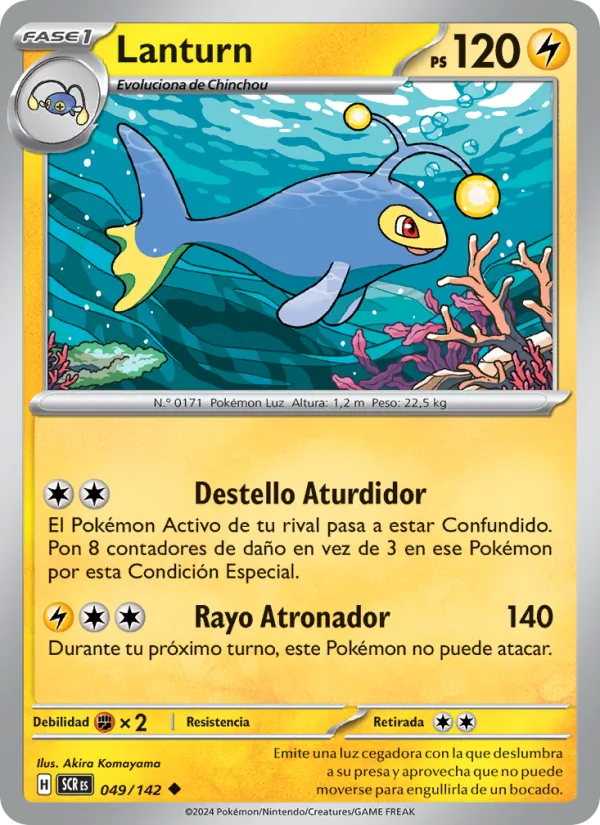 Carta Lanturn de la expansión Corona Astral, número 049/142