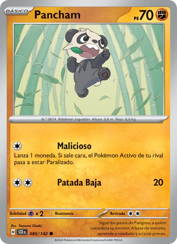 Carta Pancham de la expansión Corona Astral, número 085/142