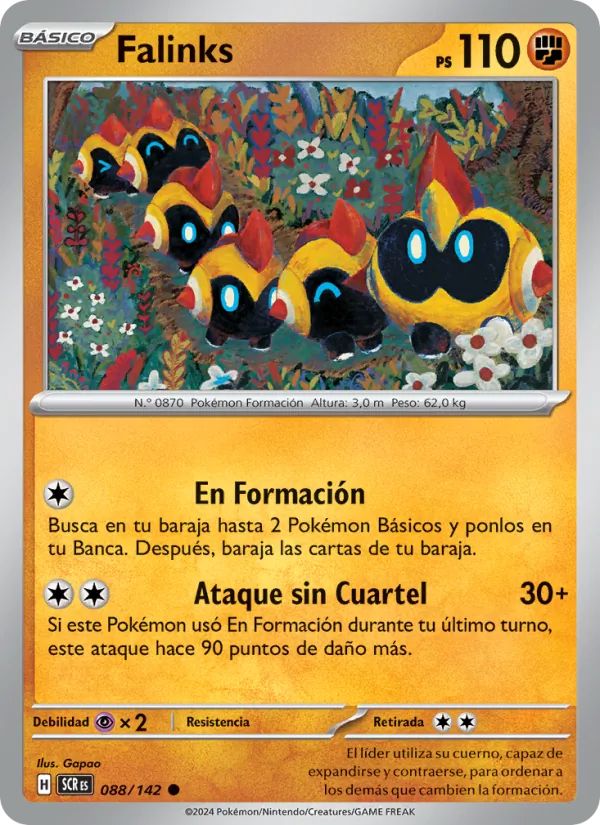 Carta Falinks de la expansión Corona Astral, número 088/142