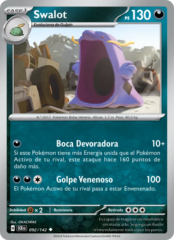 Carta Swalot de la expansión Corona Astral, número 092/142