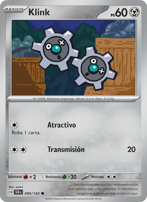 Carta Klink de la expansión Corona Astral, número 099/142