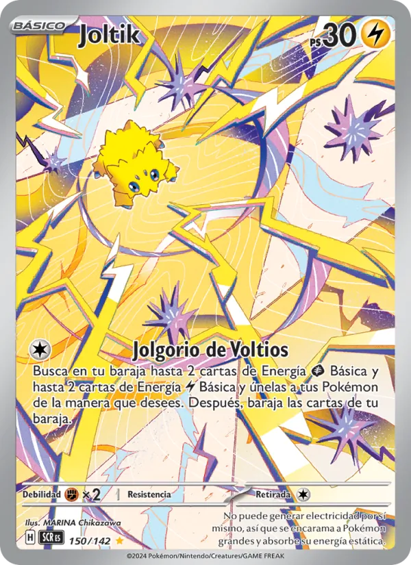 Carta Joltik de la expansión Corona Astral, número 150/142