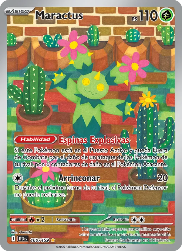 Carta Maractus de la expansión Juntos de Aventuras, número 160/159