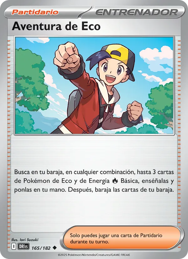 Carta Aventura de Eco de la expansión Rivales Predestinados, número 165/182