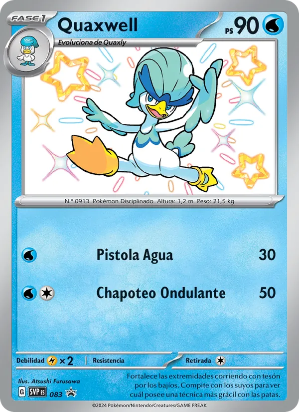 Carta Quaxwell de la expansión SVP Black Star Promos, número 083/225
