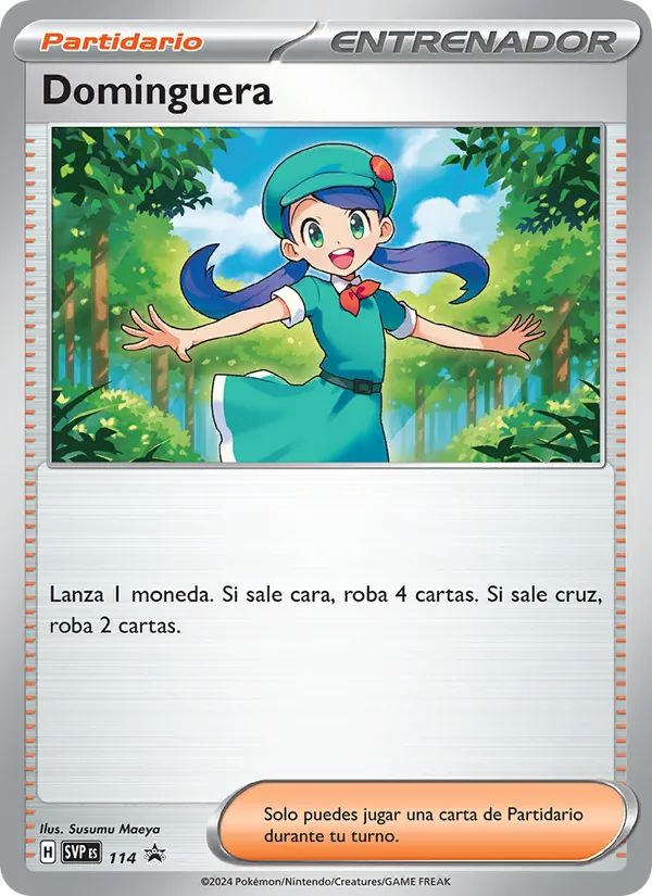 Carta Dominguera de la expansión SVP Black Star Promos, número 114/225