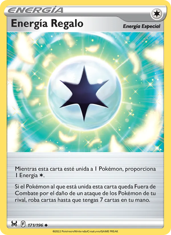 Carta Energía Regalo de la expansión Origen Perdido, número 171/196