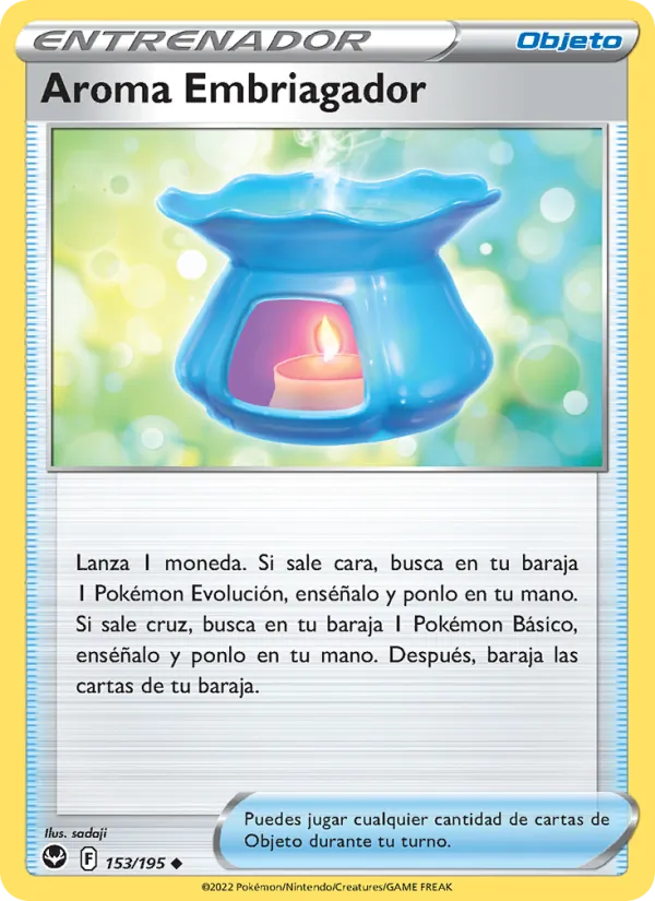 Carta Aroma Embriagador de la expansión Tempestad Plateada, número 153/195