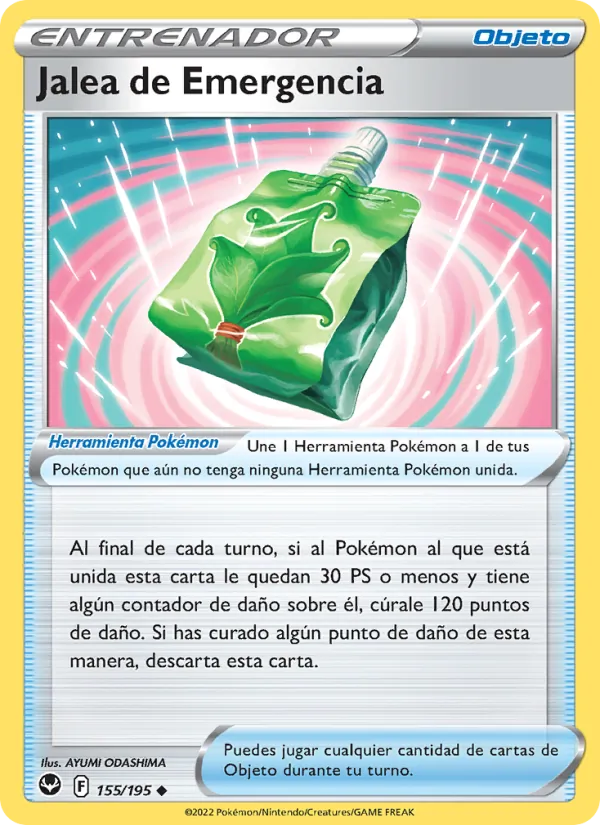 Carta Jalea de Emergencia de la expansión Tempestad Plateada, número 155/195