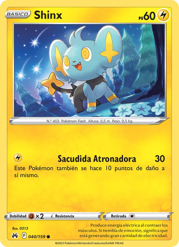 Carta Shinx de la expansión Cenit Supremo, número 040/159