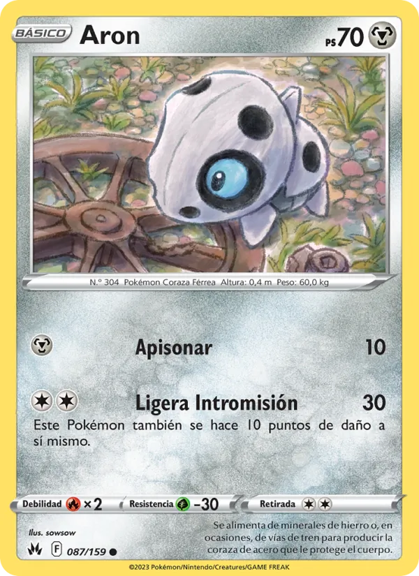 Carta Aron de la expansión Cenit Supremo, número 087/159