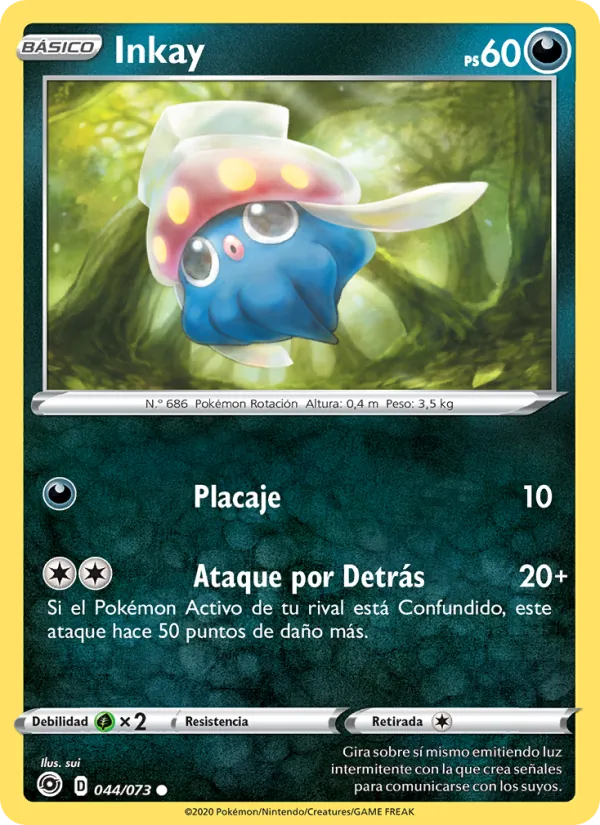 Carta Inkay de la expansión Camino de Campeones, número 44/73