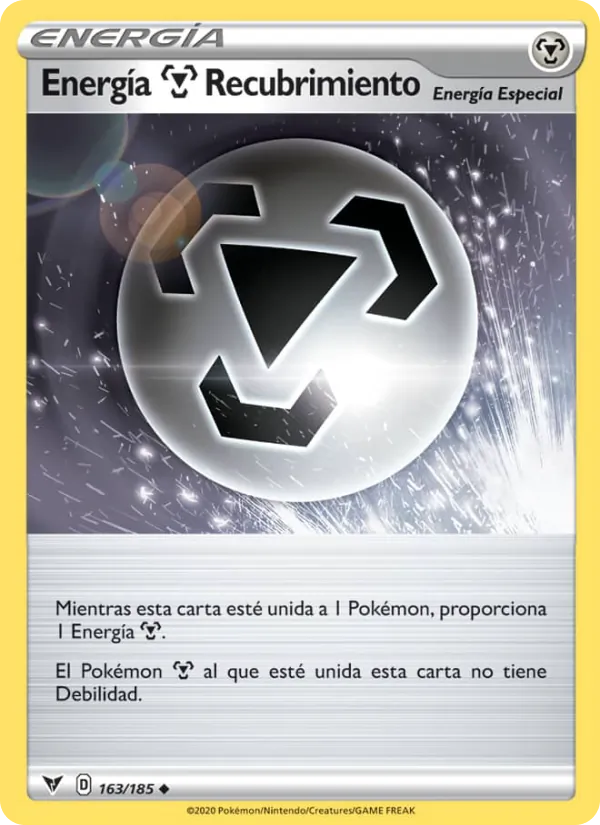 Carta Energía Metal Recubrimiento de la expansión Voltaje Vívido, número 163/185