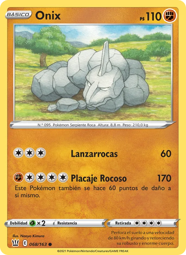 Carta Onix de la expansión Estilos de Combate, número 68/163