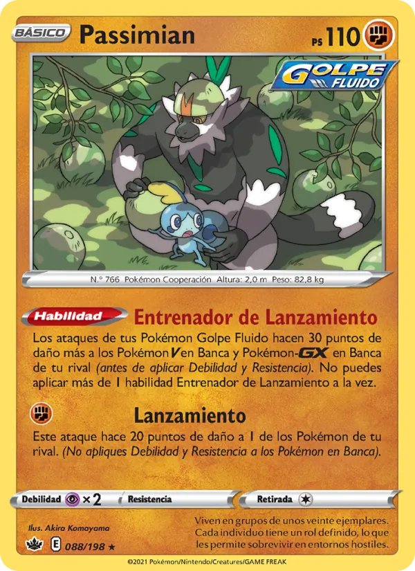 Carta Passimian de la expansión Reinado Escalofriante, número 88/198