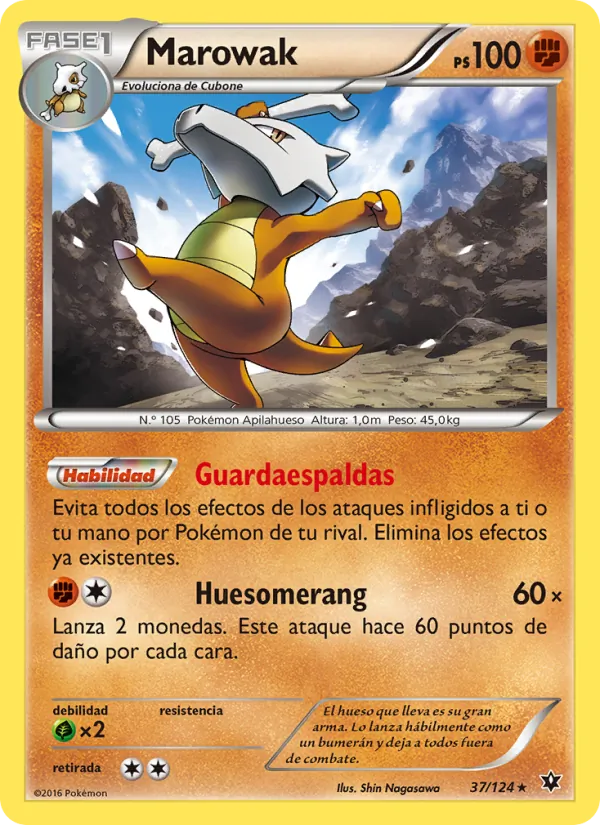 Carta Marowak de la expansión Destinos Enfrentados, número 37/124