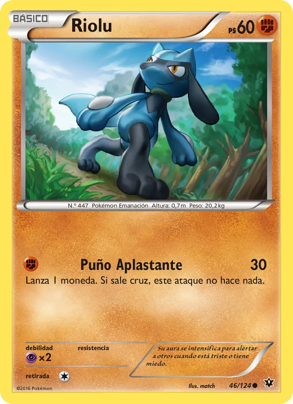 Carta Riolu de la expansión Destinos Enfrentados, número 46/124