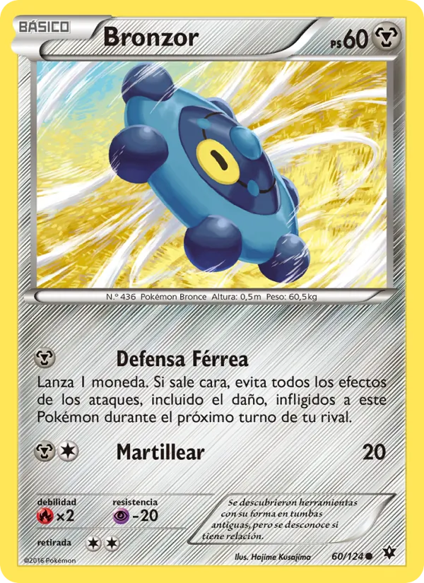 Carta Bronzor de la expansión Destinos Enfrentados, número 60/124