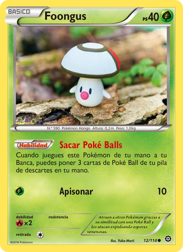 Carta Foongus de la expansión Asedio de Vapor, número 12/114