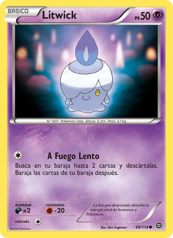 Carta Litwick de la expansión Asedio de Vapor, número 48/114