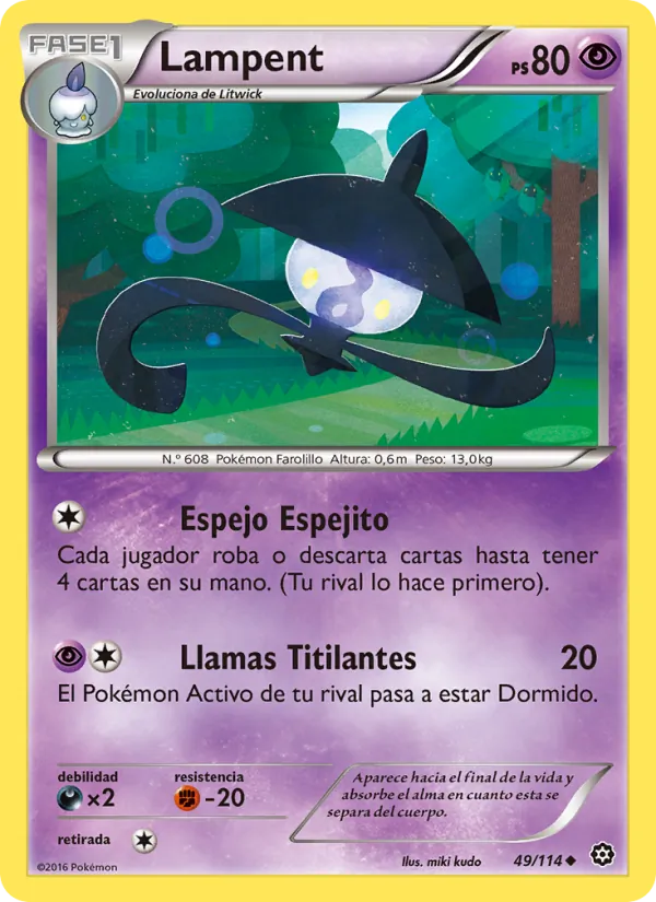 Carta Lampent de la expansión Asedio de Vapor, número 49/114
