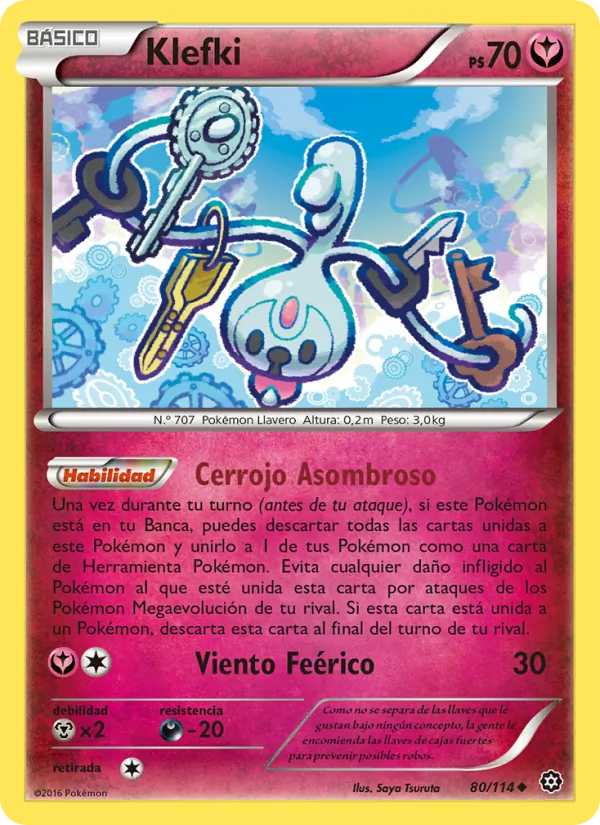 Carta Klefki de la expansión Asedio de Vapor, número 80/114