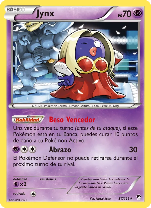 Carta Jynx de la expansión Puños Furiosos, número 37/111
