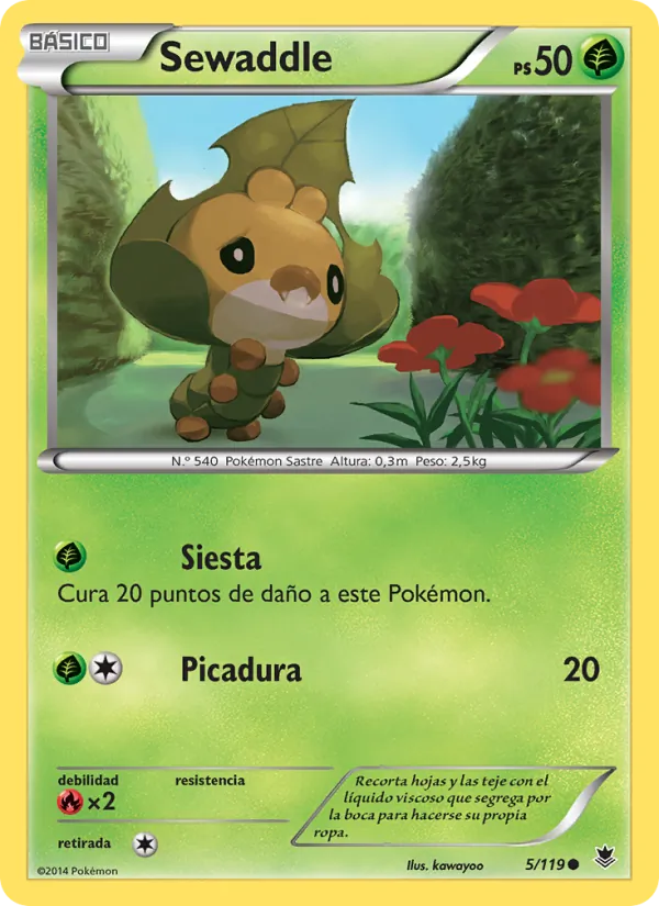 Carta Sewaddle de la expansión Fuerzas Fantasmales, número 5/119