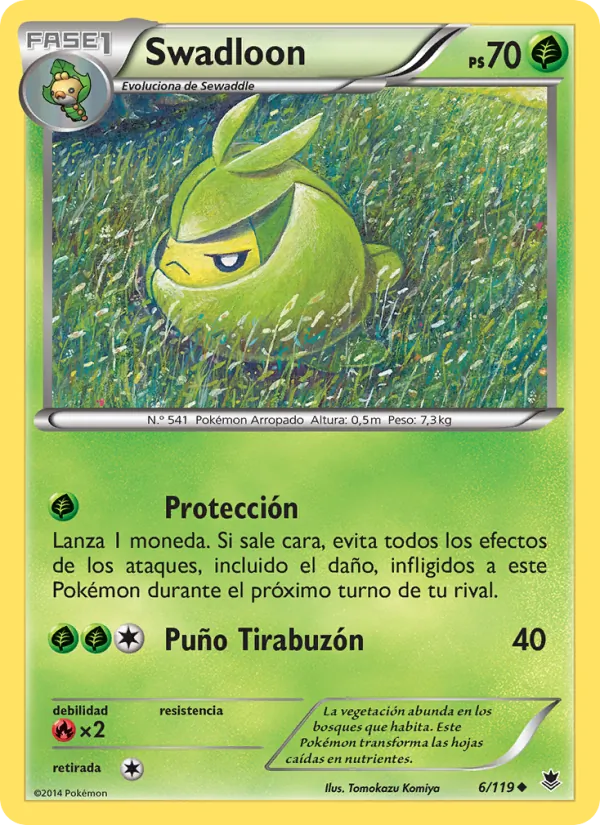 Carta Swadloon de la expansión Fuerzas Fantasmales, número 6/119