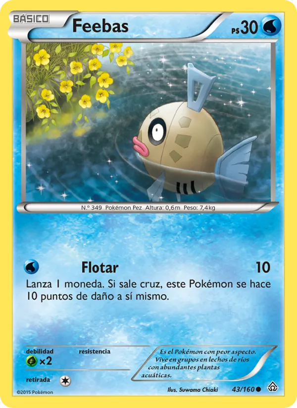 Carta Feebas de la expansión Duelos Primigenios, número 43/160