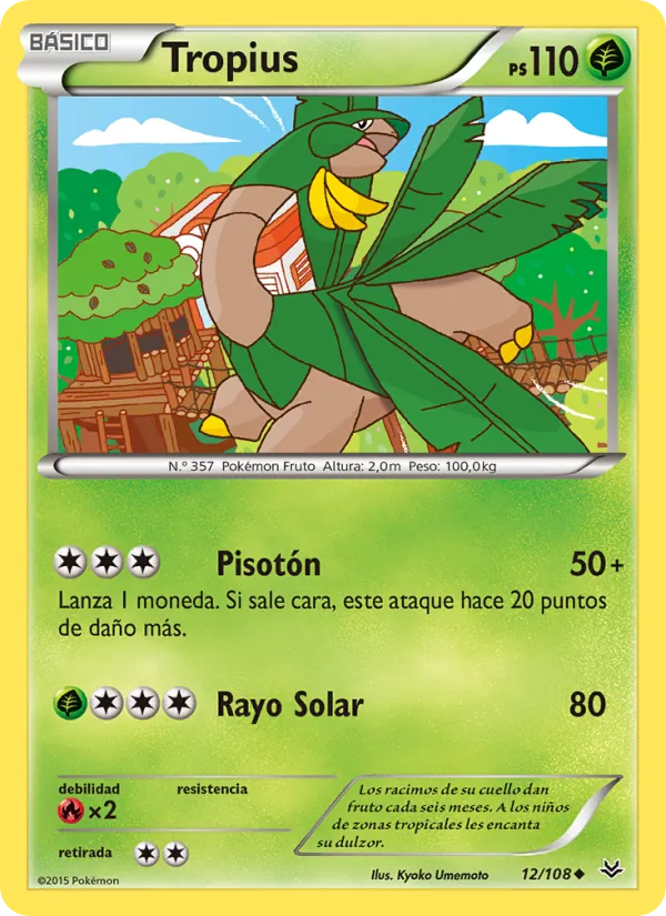 Carta Tropius de la expansión Cielos Rugientes, número 12/108