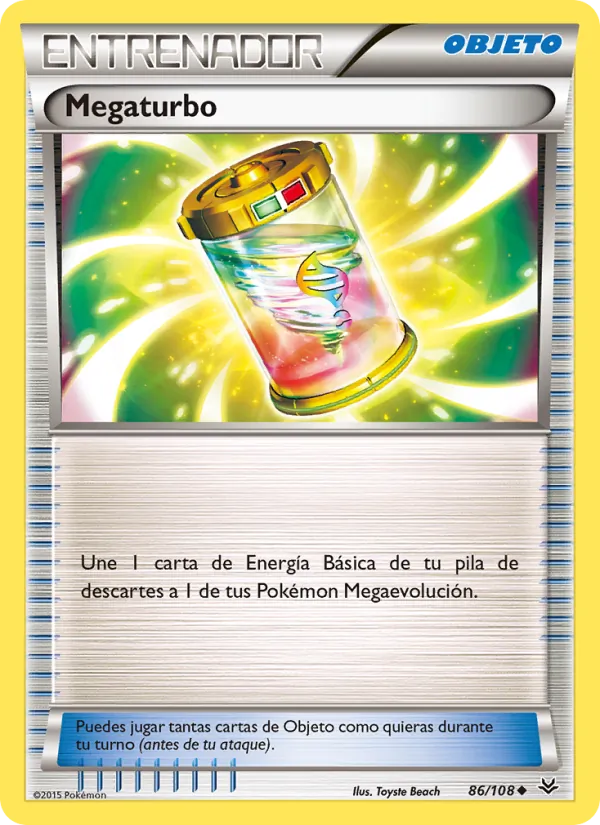 Carta Megaturbo de la expansión Cielos Rugientes, número 86/108