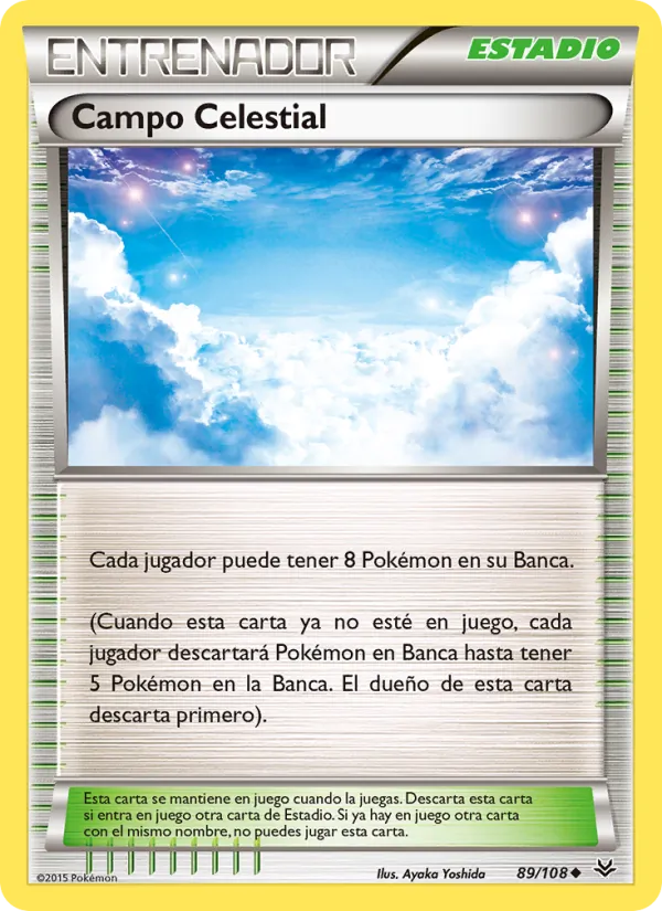 Carta Campo Celestial de la expansión Cielos Rugientes, número 89/108