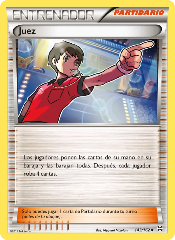 Carta Juez de la expansión Turbo Impulso, número 143/162