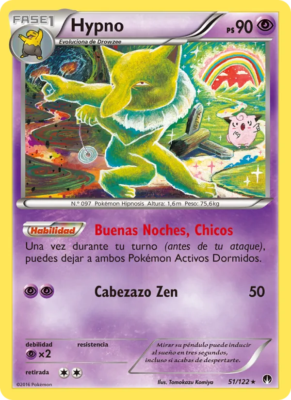 Carta Hypno de la expansión TURBOLímite, número 51/122