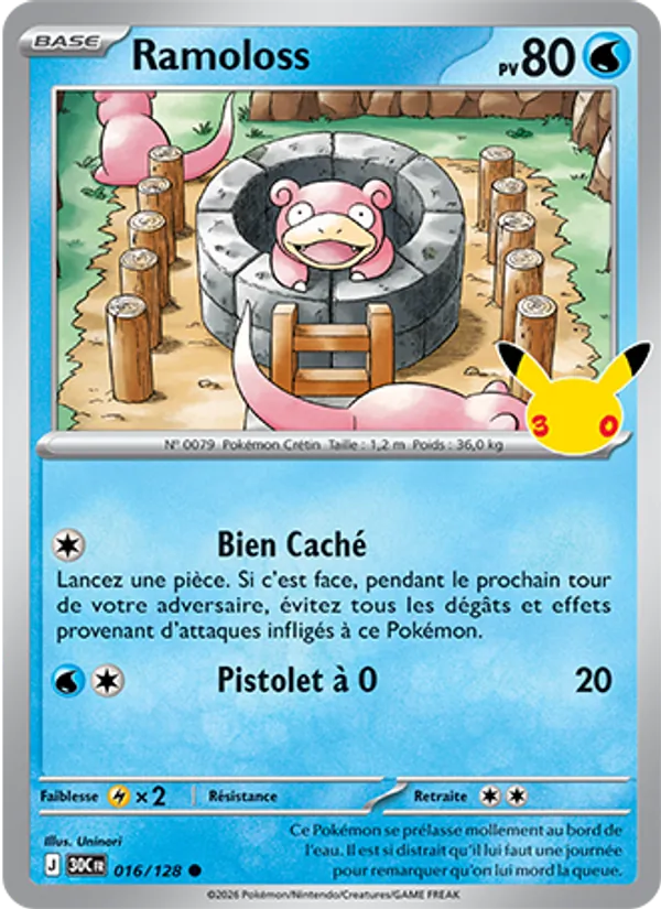 Carte Ramoloss de l'extension 30ᵉ Anniversaire, numéro 016/128