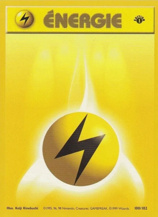 Carte Énergie Électrique de l'extension Set de Base, numéro 100/102