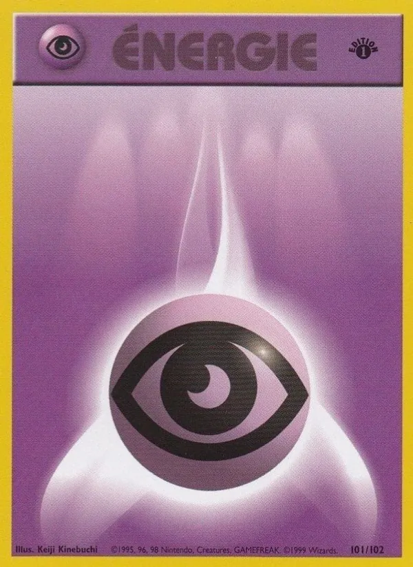 Carte Énergie Psy de l'extension Set de Base, numéro 101/102