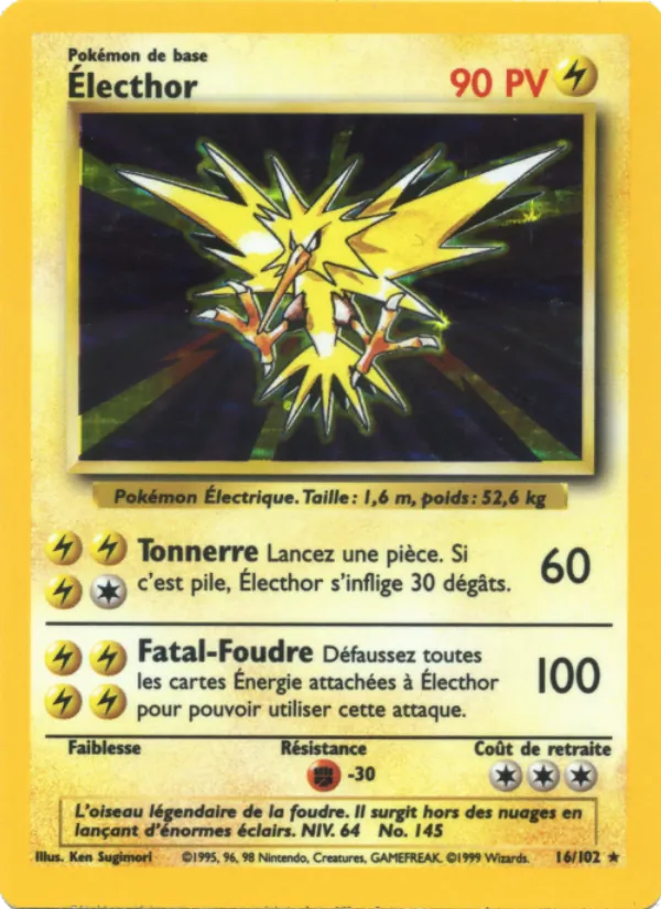 Carte Électhor de l'extension Set de Base, numéro 16/102