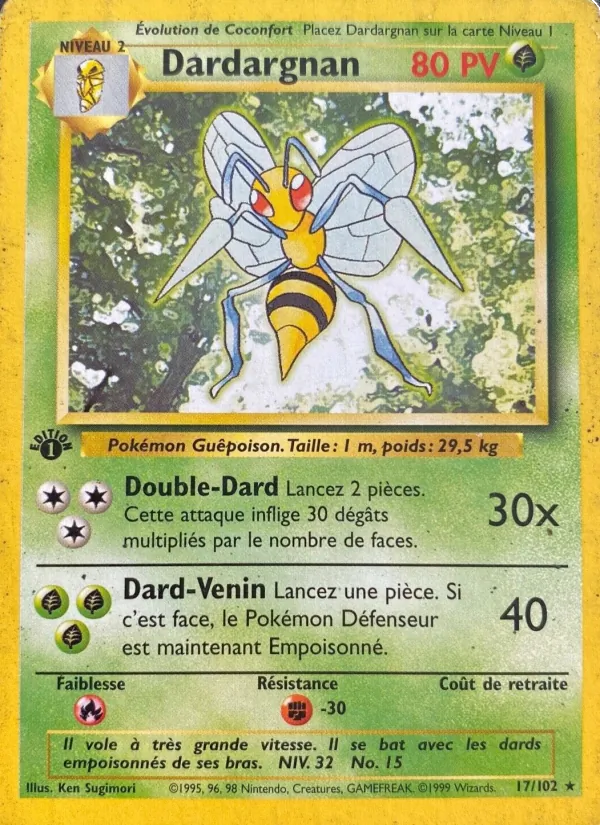 Carte Dardargnan de l'extension Set de Base, numéro 17/102