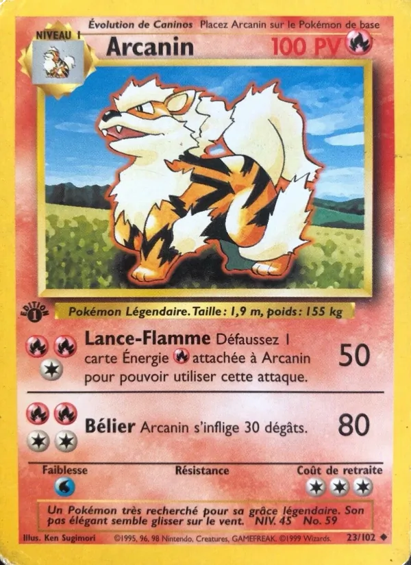 Carte Arcanin de l'extension Set de Base, numéro 23/102
