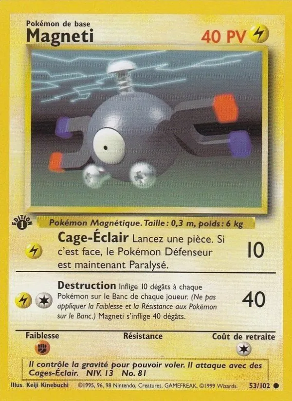 Carte Magnéti de l'extension Set de Base, numéro 53/102