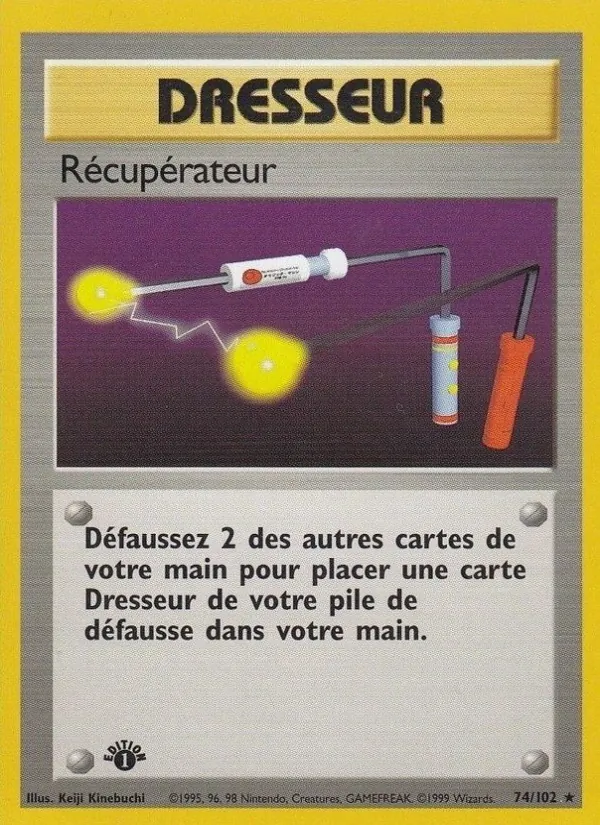 Carte Récupérateur de l'extension Set de Base, numéro 74/102