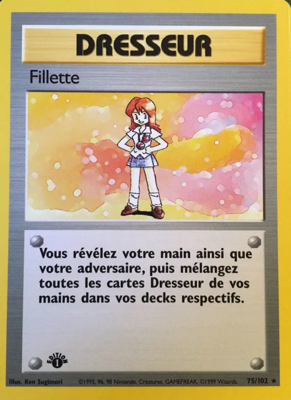 Carte Fillette de l'extension Set de Base, numéro 75/102